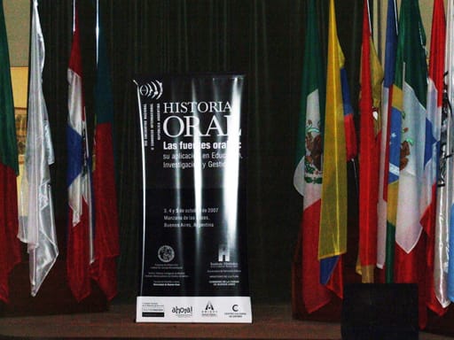 Fotografía 69 de 94 del encuentro VIII Encontro Nacional e II Congresso Internacional de História Oral — Buenos Aires, 2007.