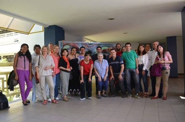 Costa Rica, 2015. Participantes del encuentro.