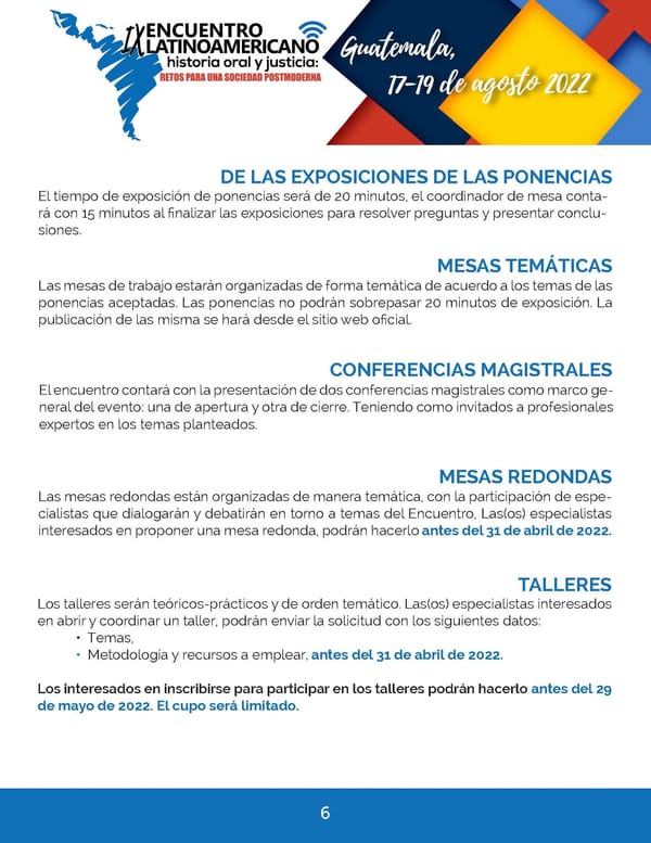 Fotografía 3 de 10 del encuentro IX Encuentro Latinoamericano de Historia Oral y Justicia — Ciudad de Guatemala, 2022.