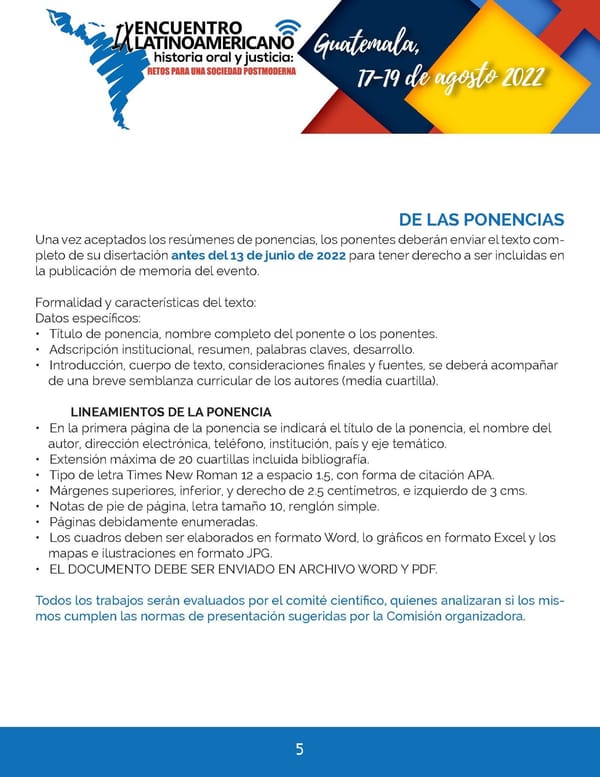 Fotografía 7 de 10 del encuentro IX Encuentro Latinoamericano de Historia Oral y Justicia — Ciudad de Guatemala, 2022.