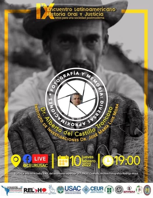 Fotografía 9 de 10 del encuentro IX Encuentro Latinoamericano de Historia Oral y Justicia — Ciudad de Guatemala, 2022.