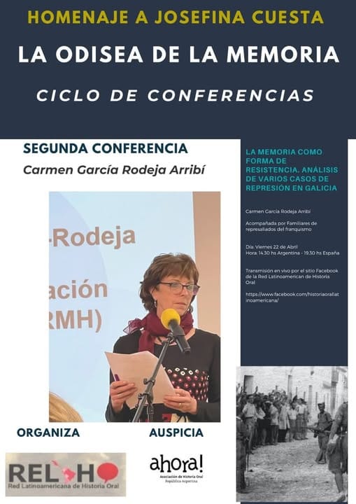 Fotografía 4 de 5 del encuentro Memoria de Mujer. Homenaje a Josefina Cuesta Bustillo.