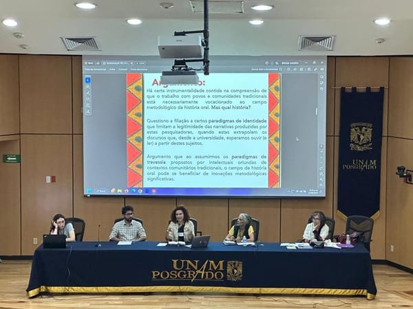 Fotografía 27 de 38 del encuentro X Encuentro Latinoamericano de Historia Oral — Ciudad de México, 2024.