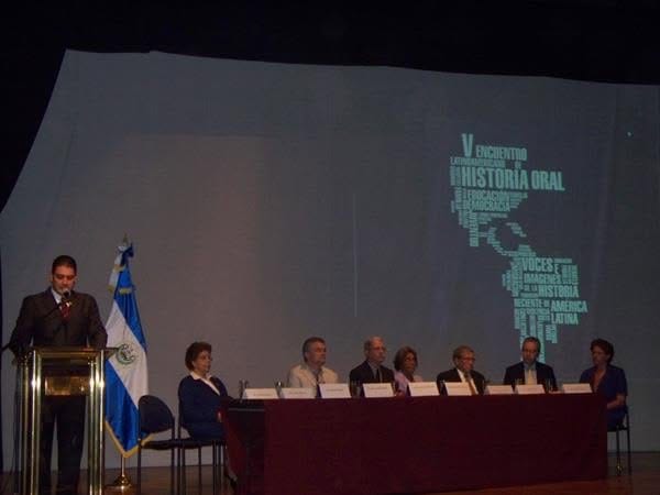 Fotografía 12 de 33 del encuentro V Encuentro Latinoamericano de Historia Oral — San Salvador, 2013.
