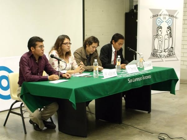 Fotografía 10 de 25 del encuentro II Congreso Universitario de Historia Oral — Universidad Autónoma de la Ciudad de México, 2013.