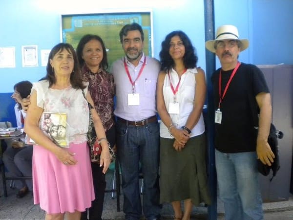 Venezuela, 2011. Mirta Barbieri, Zandra Pérez, Antonio Montenegro, Patricia Pensado y Gerardo Necoechea.