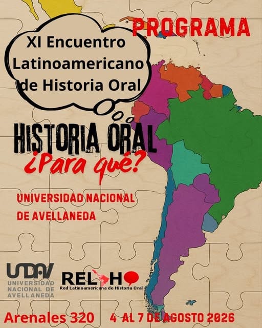 Fotografía 15 de 78 del encuentro XI Encuentro Latinoamericano de Historia Oral — “¿Historia Oral para qué? A 20 años del primer encuentro latinoamericano de Historia Oral”.