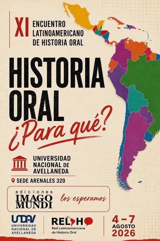 Fotografía 20 de 78 del encuentro XI Encuentro Latinoamericano de Historia Oral — “¿Historia Oral para qué? A 20 años del primer encuentro latinoamericano de Historia Oral”.