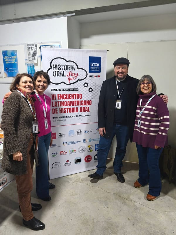 Fotografía 21 de 78 del encuentro XI Encuentro Latinoamericano de Historia Oral — “¿Historia Oral para qué? A 20 años del primer encuentro latinoamericano de Historia Oral”.
