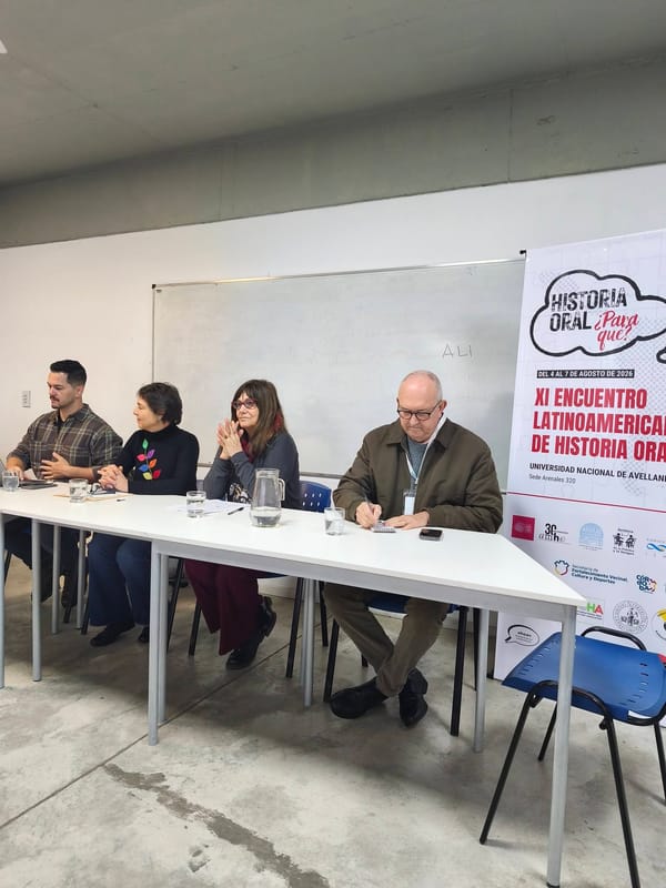 Fotografía 34 de 78 del encuentro XI Encuentro Latinoamericano de Historia Oral — “¿Historia Oral para qué? A 20 años del primer encuentro latinoamericano de Historia Oral”.